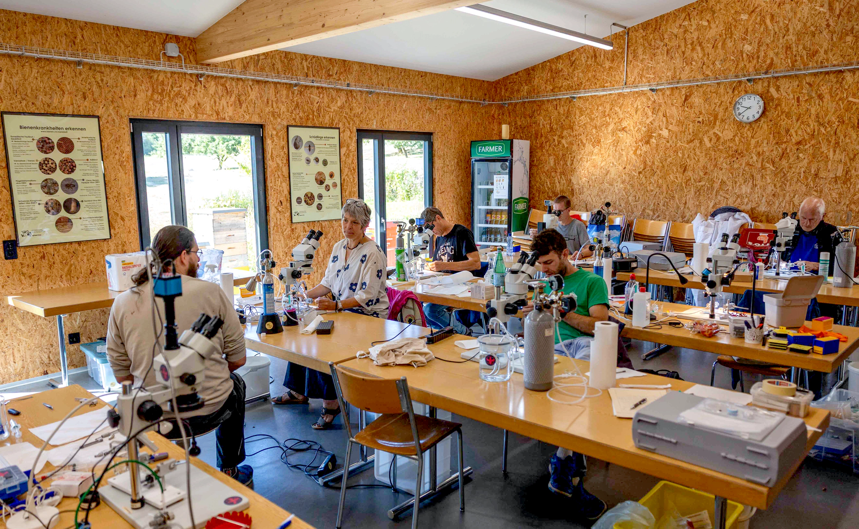 Die Ausbildung von Besamenden aus unseren eigenen Reihen markierte einen Meilenstein im Projekt «Varroaresistenz 2033». Foto: Stephanie Bürgy